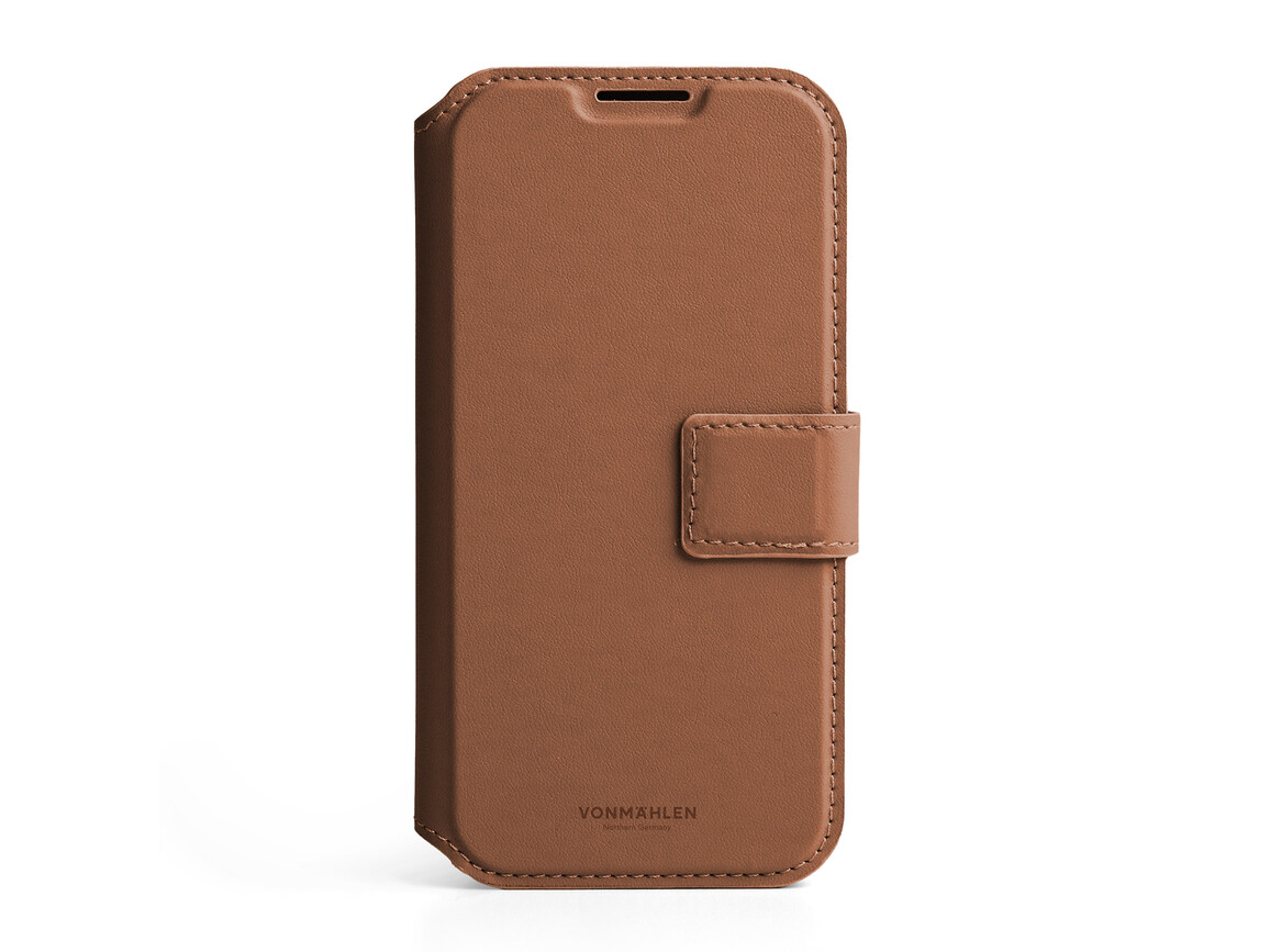 Vonmählen Kunstleder-Folio für iPhone 17 Pro Max, braun
