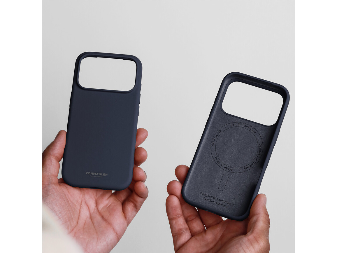 Vonmählen Silikon-Case für iPhone 17 Pro Max, blau