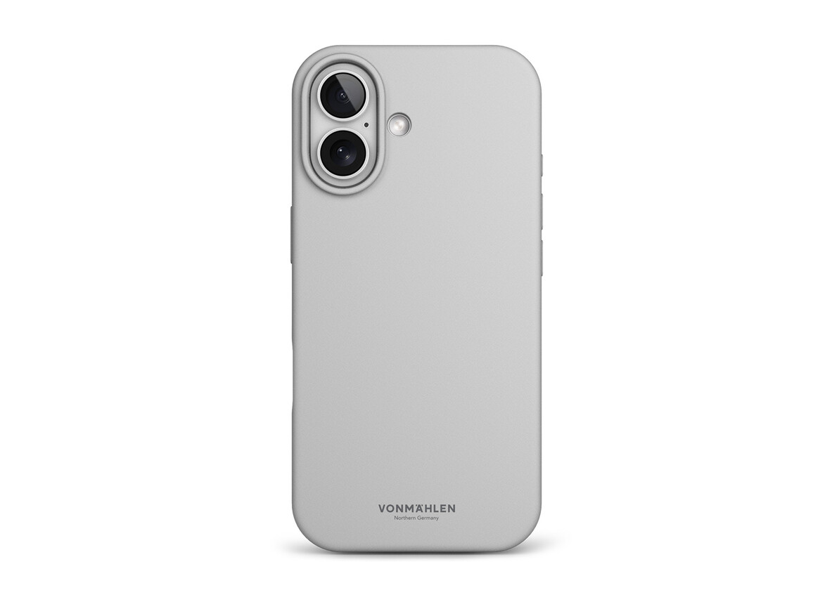 Vonmählen Silikon-Case für iPhone 17, hellgrau