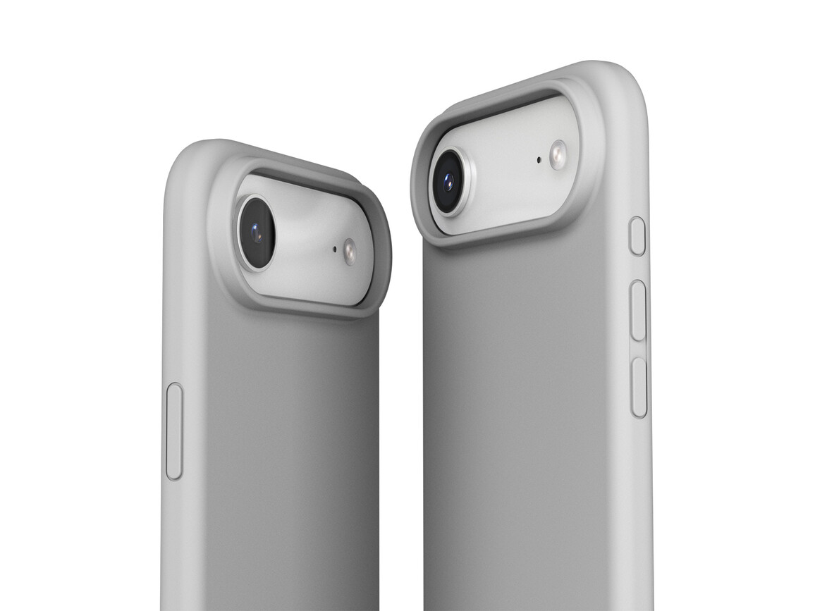 Vonmählen Silikon-Case für iPhone 17 Air, hellgrau