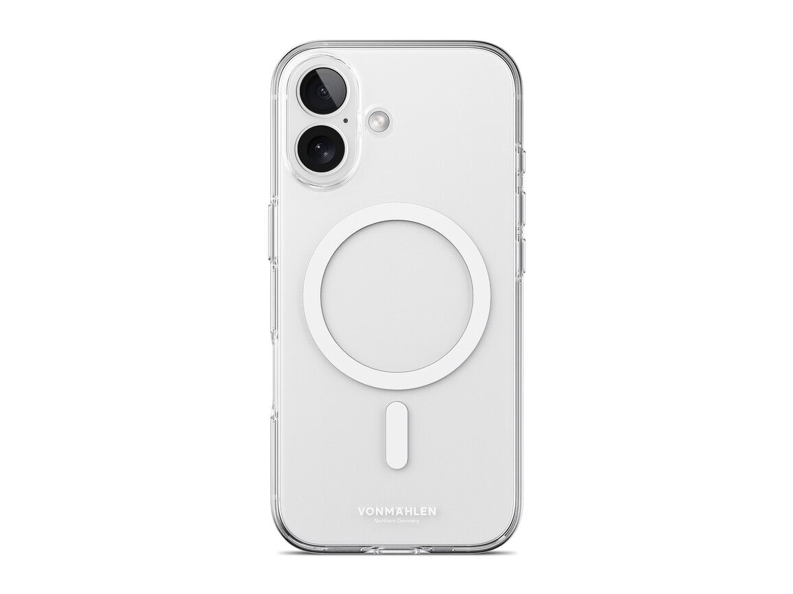 Vonmählen Transparent Case 2 für iPhone 17, weiss