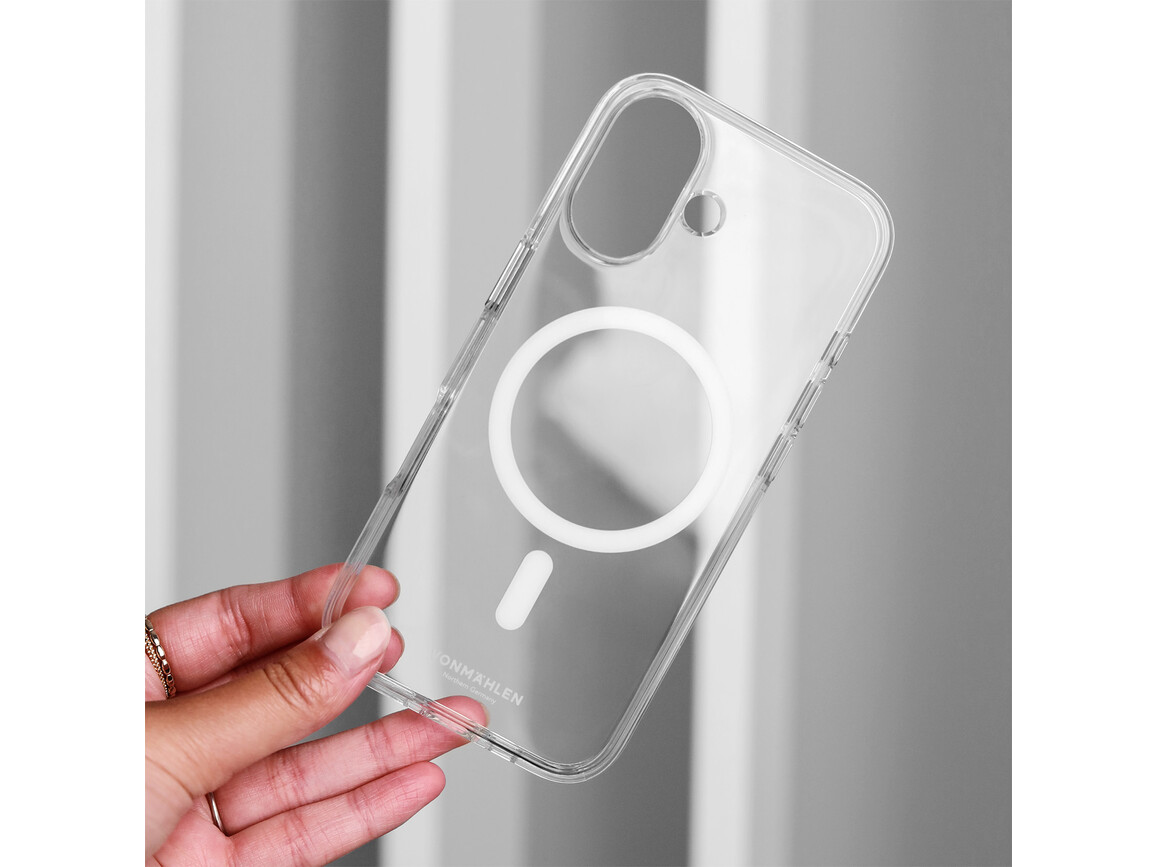 Vonmählen Transparent Case 2 für iPhone 17, weiss
