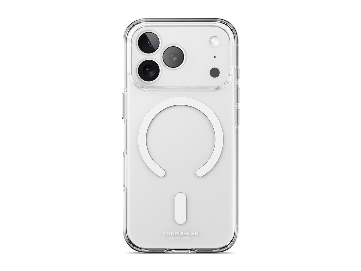 Vonmählen Transparent Case 2 für iPhone 17 Pro, weiss