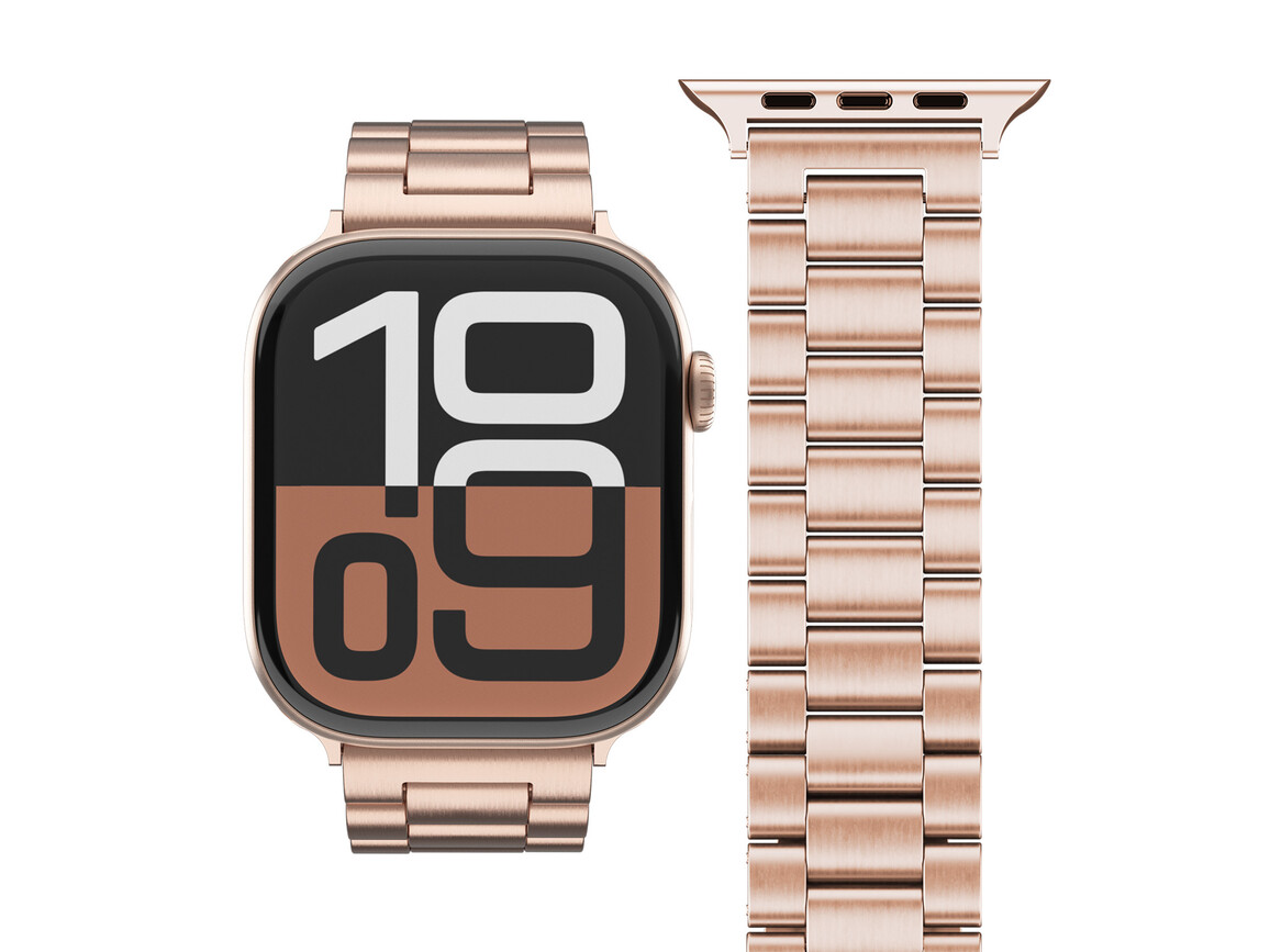 Vonmählen Gliederarmband 2 für Apple Watch 40/41/42mm, rosegold