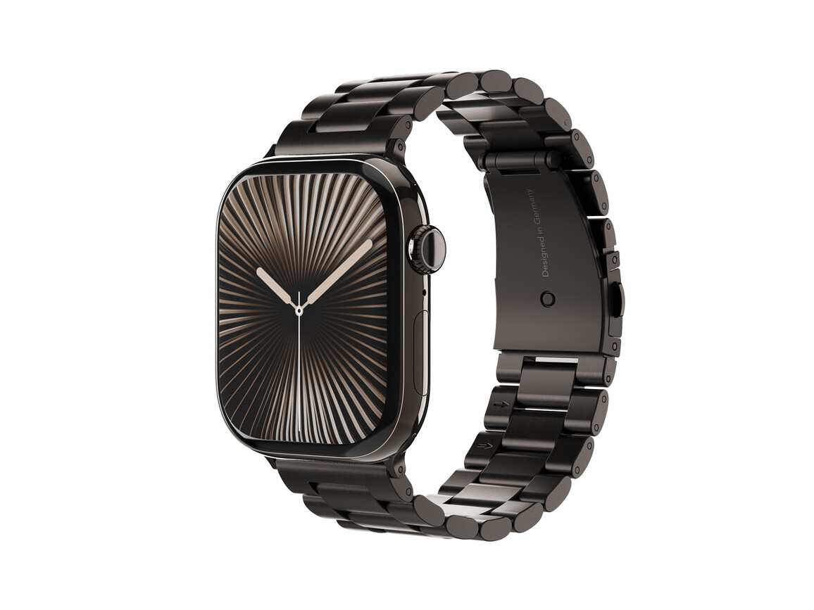 Vonmählen Gliederarmband 2 für Apple Watch 44/45/46/49mm, granitgrau