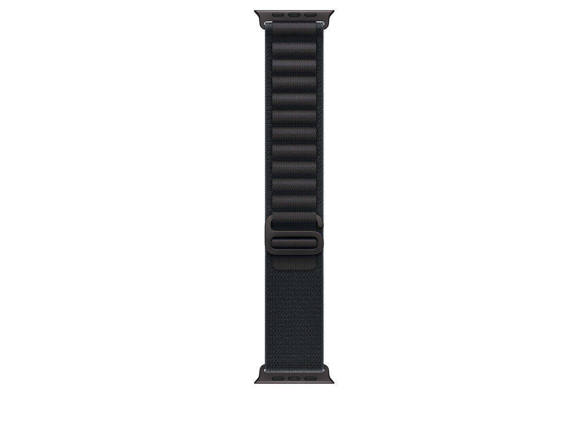 49mm Schwarz Alpine Loop - Large - Schwarzes Titan-Finish