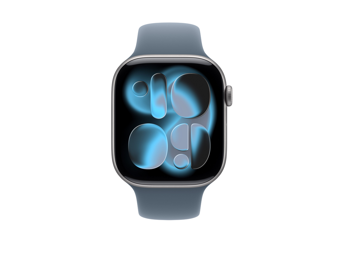 46 mm Sportarmband Maritimblau - M/L