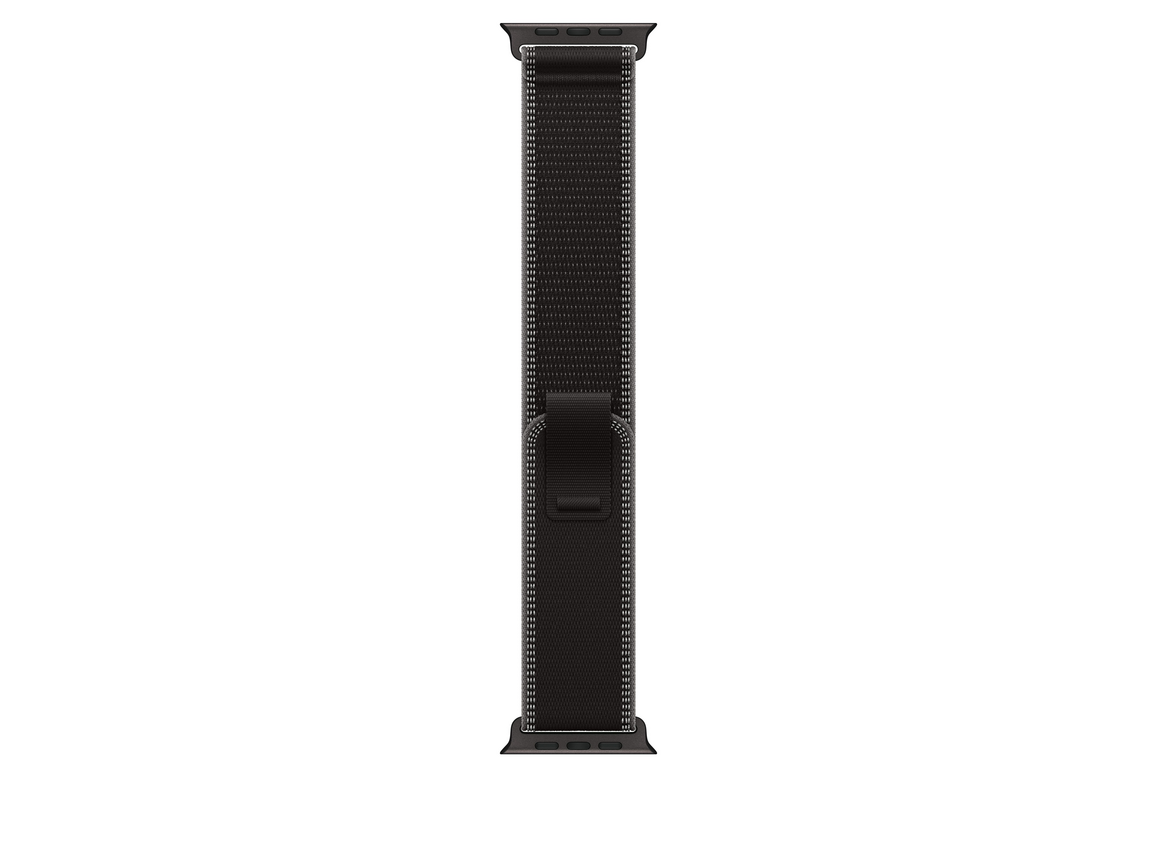 49mm Schwarz/Kohle Trail Loop - M/L - Schwarzes Titan-Finish