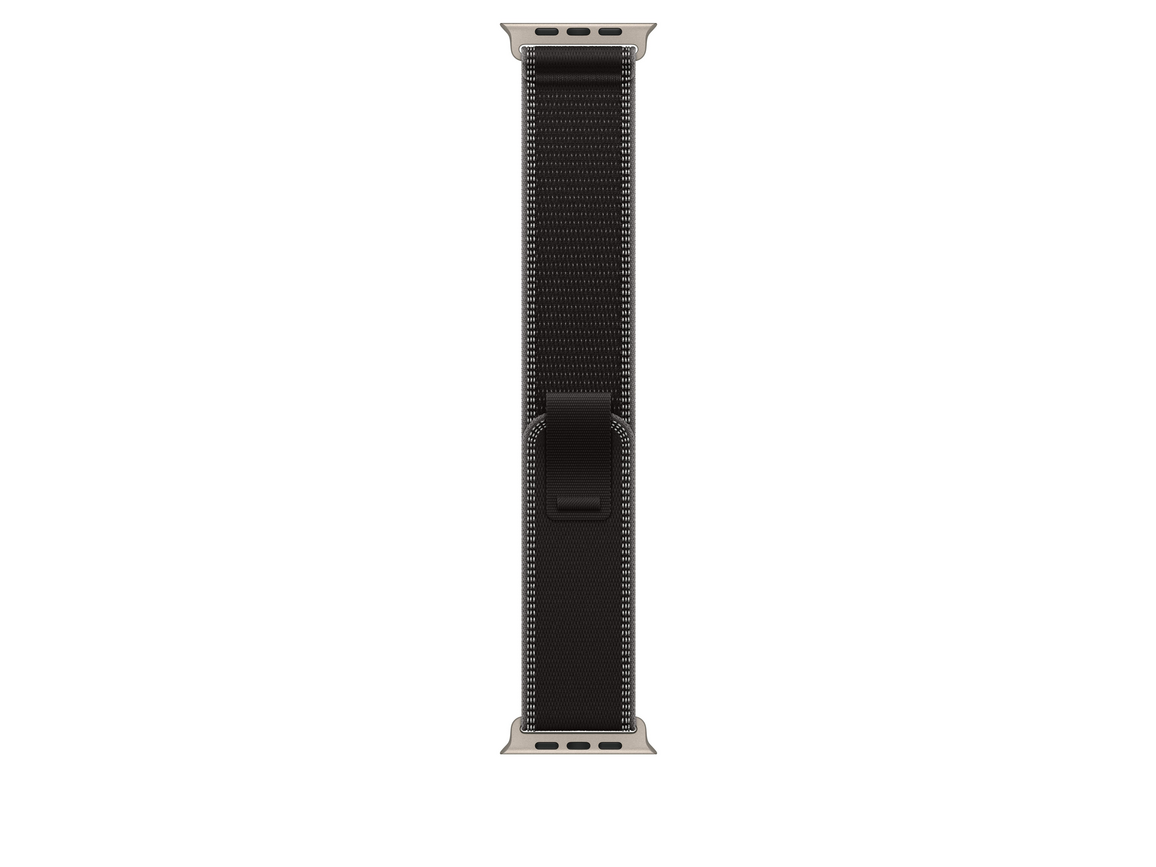 49mm Schwarz/Kohle Trail Loop - S/M - Natürliches Titan-Finish