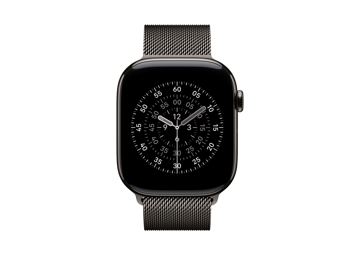 46 mm Milanaise Armband Schiefer – S/M