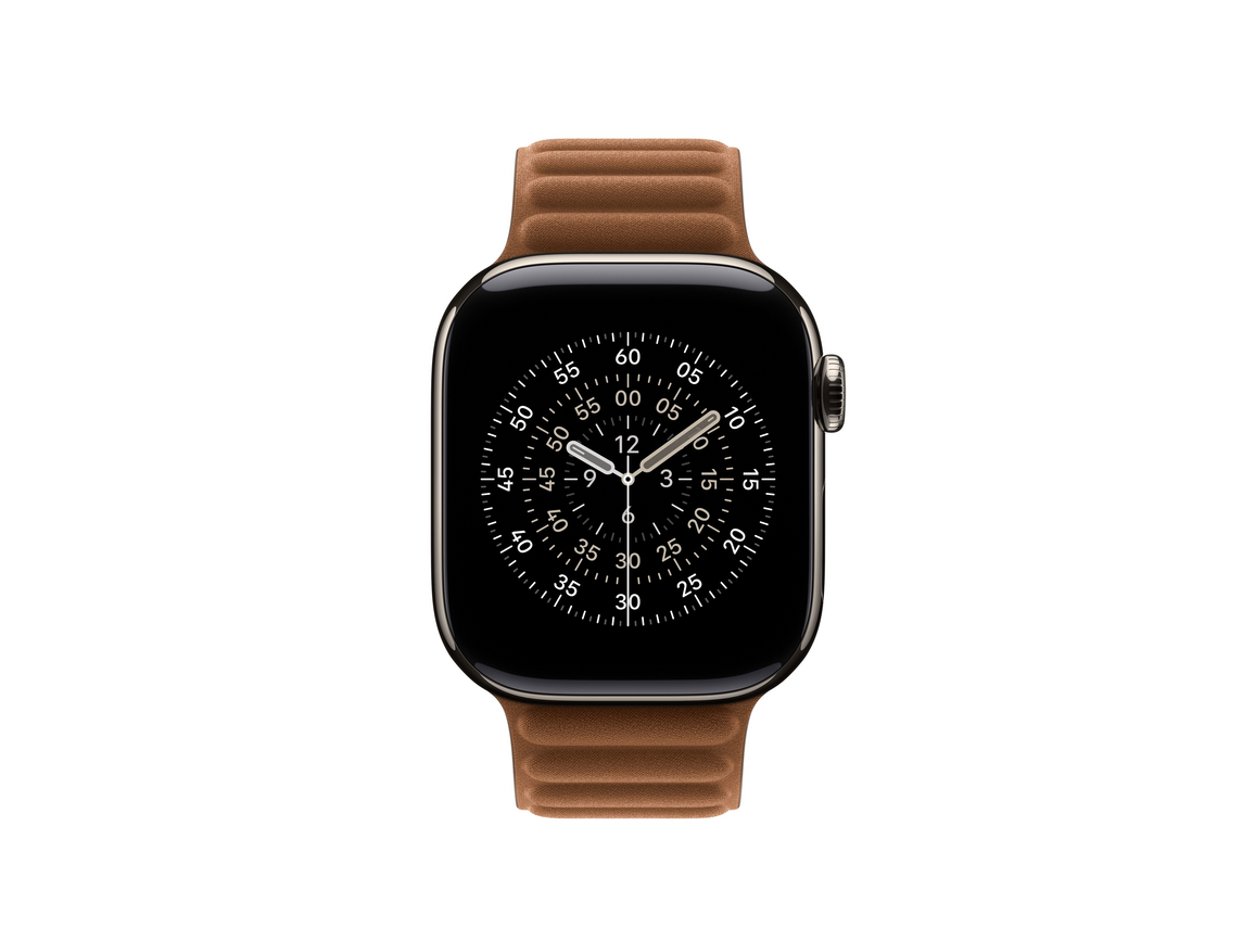 42 mm Armband mit Magnetverschluss Karamell - M/L