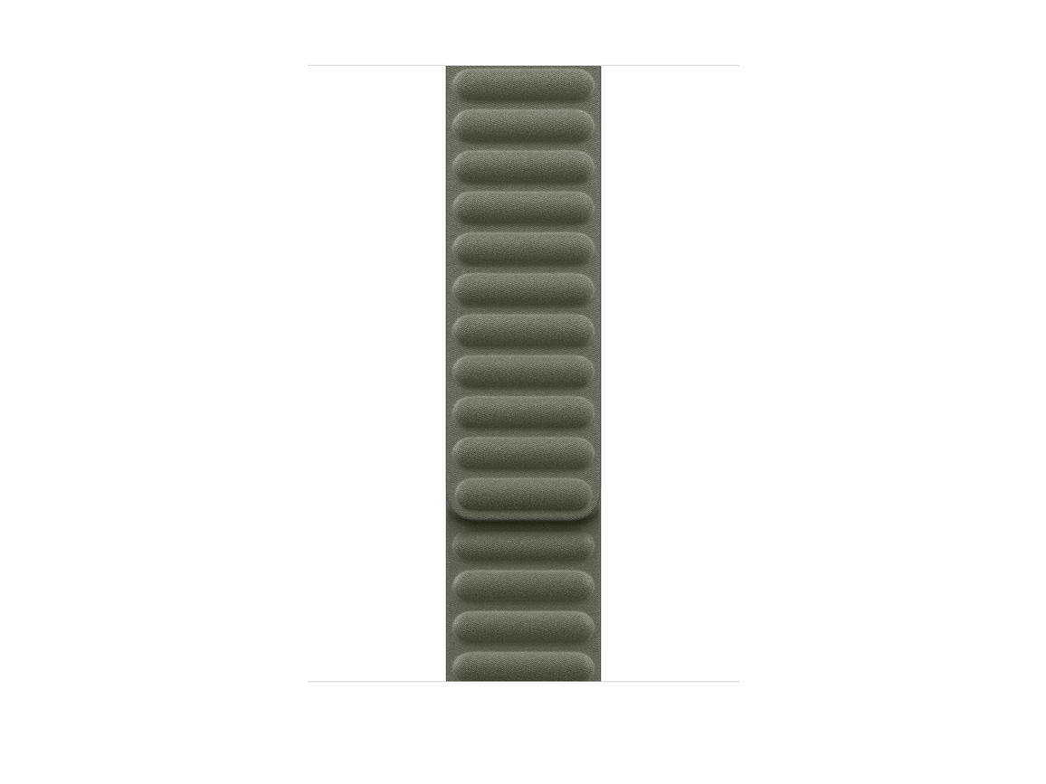 46 mm Armband mit Magnetverschluss Silbergrau - M/L