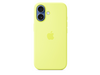 iPhone 17 Silikon Case mit MagSafe - Neongelb