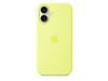 iPhone 17 Silikon Case mit MagSafe - Neongelb
