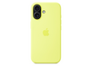iPhone 17 Silikon Case mit MagSafe - Neongelb
