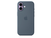 iPhone 17 Silikon Case mit MagSafe - Maritimblau