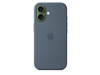 iPhone 17 Silikon Case mit MagSafe - Maritimblau