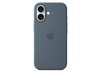 iPhone 17 Silikon Case mit MagSafe - Maritimblau