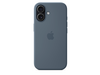 iPhone 17 Silikon Case mit MagSafe - Maritimblau