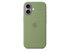 iPhone 17 Silikon Case mit MagSafe - Hellmoosgrün