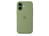 iPhone 17 Silikon Case mit MagSafe - Hellmoosgrün