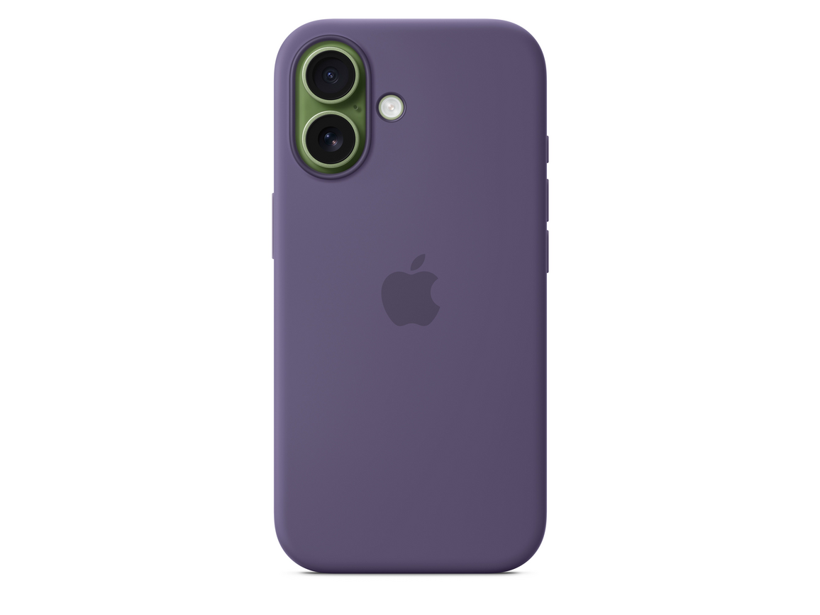iPhone 17 Silikon Case mit MagSafe - Nebelviolett