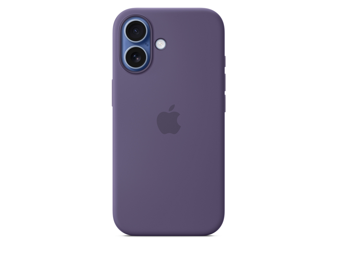 iPhone 17 Silikon Case mit MagSafe - Nebelviolett