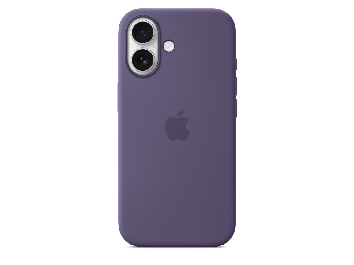 iPhone 17 Silikon Case mit MagSafe - Nebelviolett