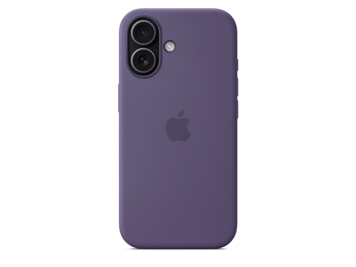 iPhone 17 Silikon Case mit MagSafe - Nebelviolett