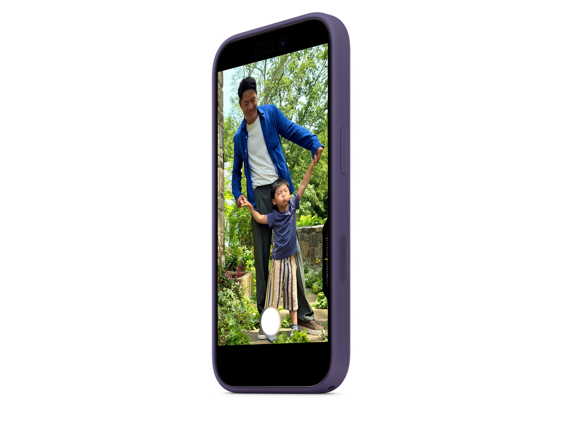 iPhone 17 Silikon Case mit MagSafe - Nebelviolett