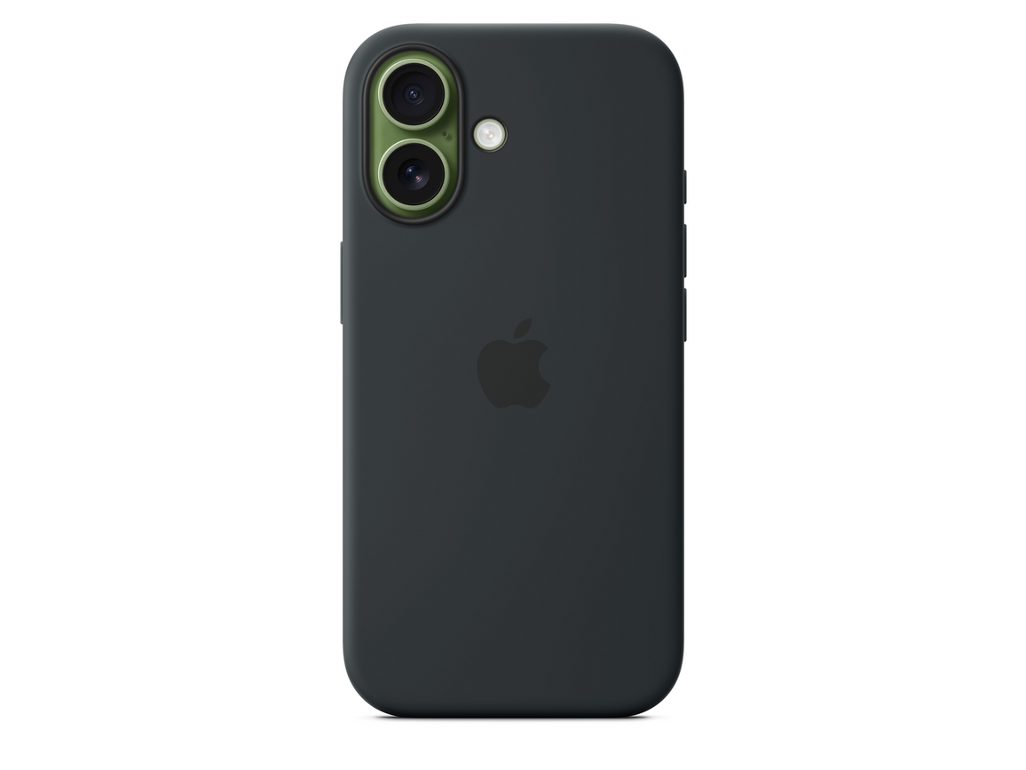 iPhone 17 Silikon Case mit MagSafe - Schwarz