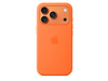 iPhone 17 Pro Silikon Case mit MagSafe - Orange
