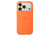 iPhone 17 Pro Silikon Case mit MagSafe - Orange