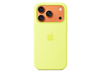 iPhone 17 Pro Silikon Case mit MagSafe - Neongelb