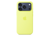 iPhone 17 Pro Silikon Case mit MagSafe - Neongelb