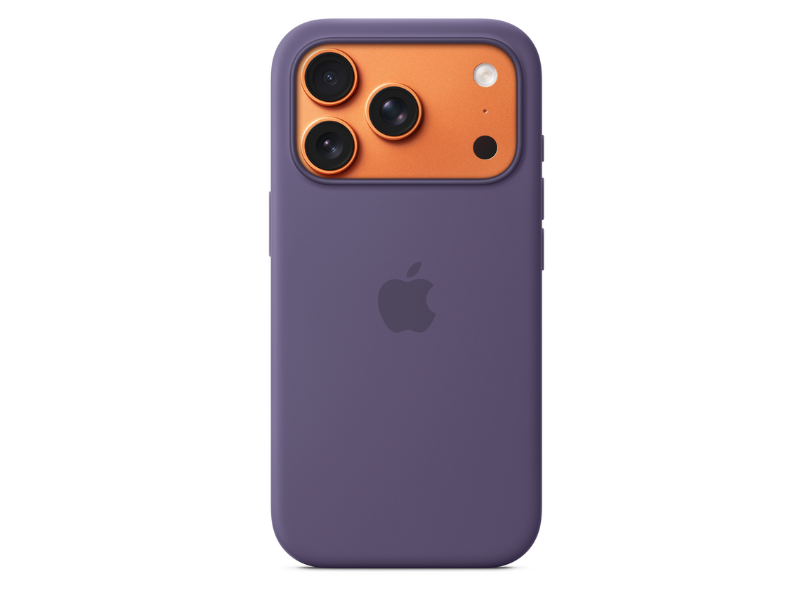 iPhone 17 Pro Silikon Case mit MagSafe - Nebelviolett