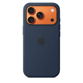 iPhone 17 Pro Silikon Case mit MagSafe - Mitternacht
