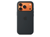 iPhone 17 Pro Silikon Case mit MagSafe - Schwarz