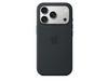 iPhone 17 Pro Silikon Case mit MagSafe - Schwarz