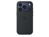 iPhone 17 Pro Silikon Case mit MagSafe - Schwarz