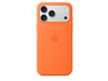 iPhone 17 Pro Max Silikon Case mit MagSafe - Orange
