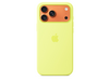 iPhone 17 Pro Max Silikon Case mit MagSafe - Neongelb