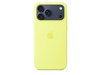 iPhone 17 Pro Max Silikon Case mit MagSafe - Neongelb