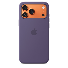 iPhone 17 Pro Max Silikon Case mit MagSafe - Nebelviolett