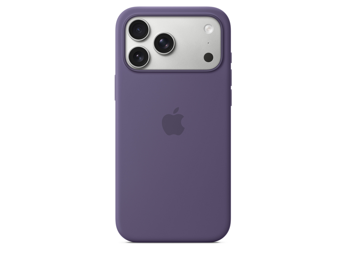 iPhone 17 Pro Max Silikon Case mit MagSafe - Nebelviolett