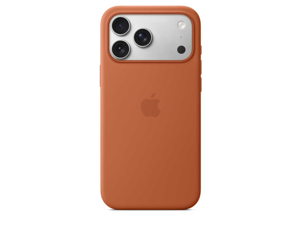 iPhone 17 Pro Max Silikon Case mit MagSafe - Terracotta
