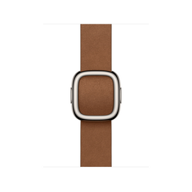 42 mm Armband mit Moderner Schließe Karamell - Large