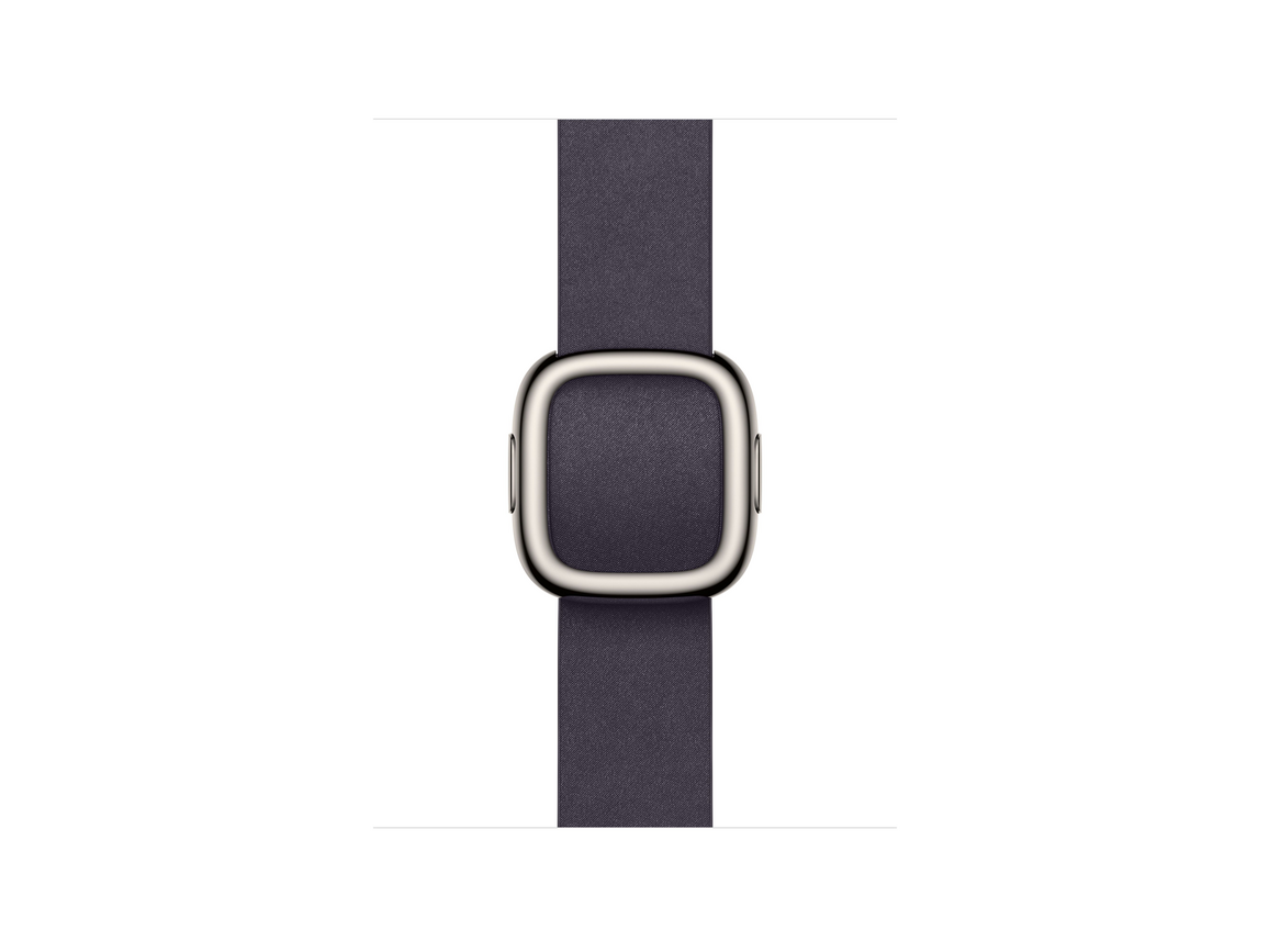 42 mm Armband mit Moderner Schließe Mitternachtsviolett - Medium