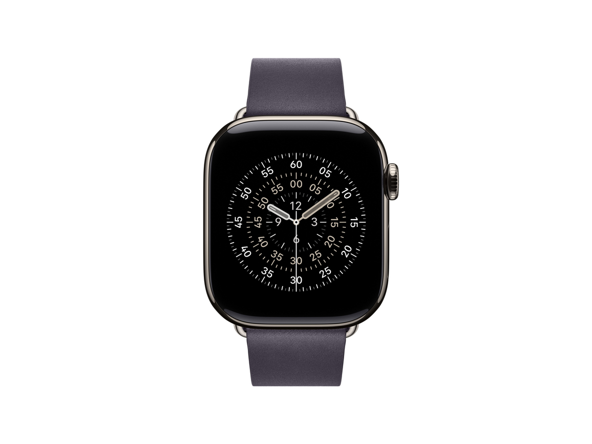 42 mm Armband mit Moderner Schließe Mitternachtsviolett - Large