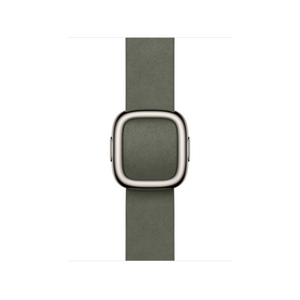 42 mm Armband mit Moderner Schließe Silbergrau - Small